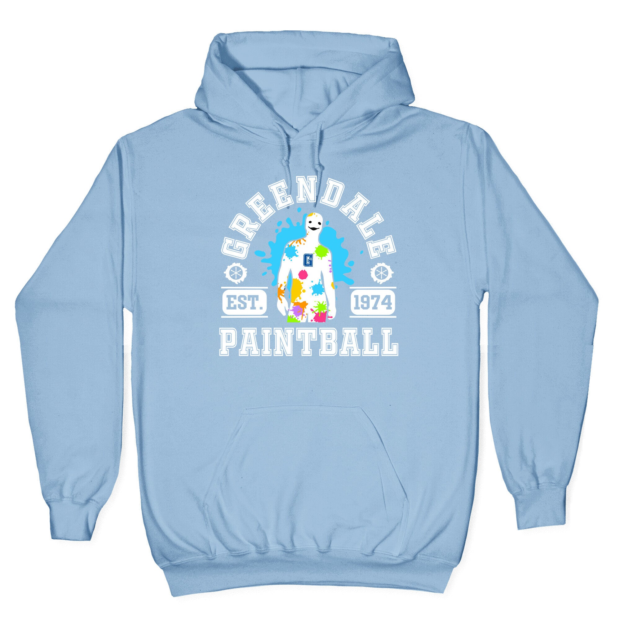 Greendale Community College Paintball Hoodie
